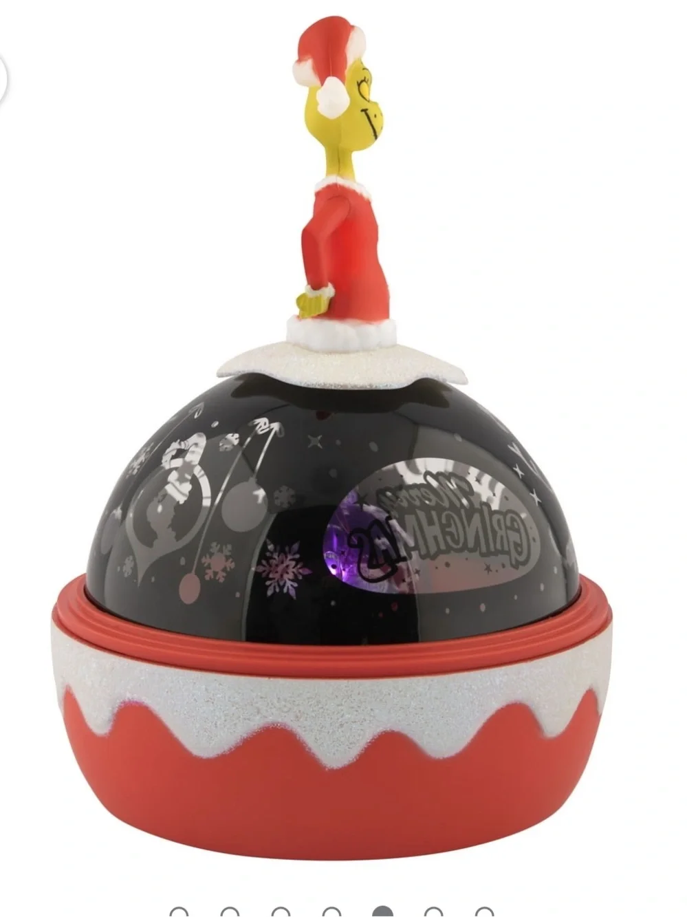Grinchmas VIDEO Rotating Light Projector with various colors and designs